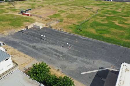 Foothill High School Outdoor Basketball Courts in Sacramento