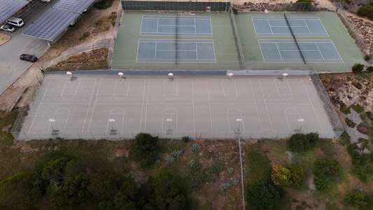 Seaside High School Blacktop / Basketball Courts in Seaside