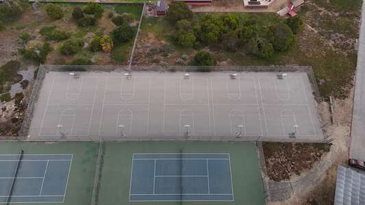 Seaside High School Blacktop / Basketball Courts in Seaside