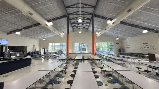 Julius L. Chambers High School Cafeteria in Charlotte 3