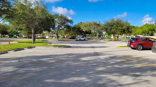 Orange Brook Elementary School Parking Lot in Hollywood