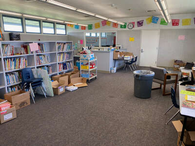 Sanchez Elementary School Library in Norwalk