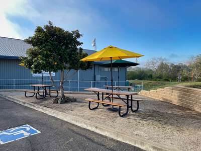 SLOCOE Maintenance and Operations Outdoor Lunch Area in San Luis Obispo