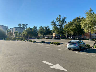 Arthur A. Benjamin Health Professions Parking Lot in Sacramento