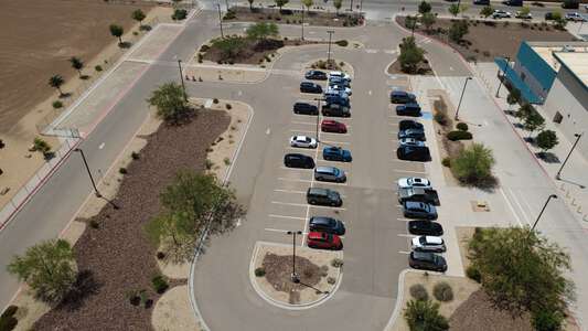 Cactus Trails Elementary School Parking Lot - Front in El Paso 3