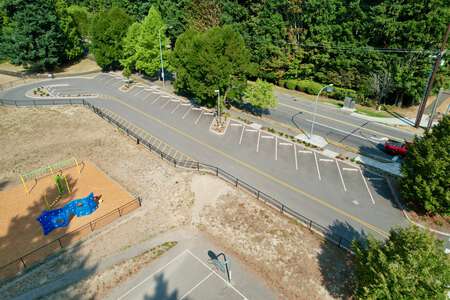 Juanita Elementary School Parking Lot - Field in Kirkland