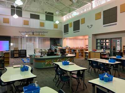 Scott - Jesse D. Elementary School Library in Las Vegas