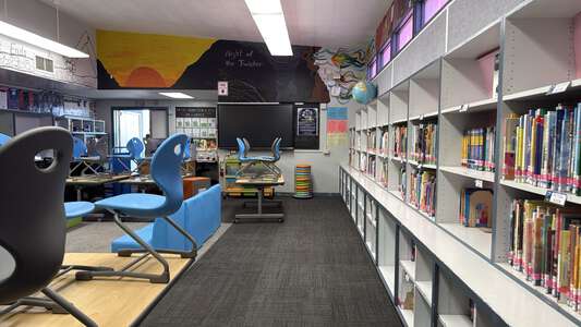 Lena M. Preston Elementary School Library in Rialto 3