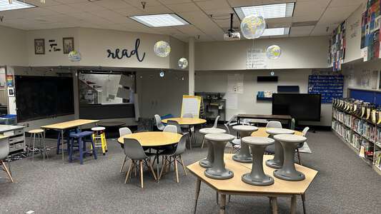 Whitman Elementary School Library in Spokane