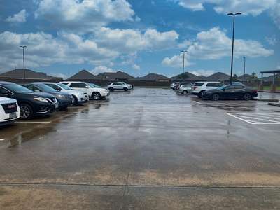 Thomas Elementary School Parking Lot - Rear in Richmond