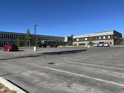 Truckee High School Parking Lot - Front in Truckee