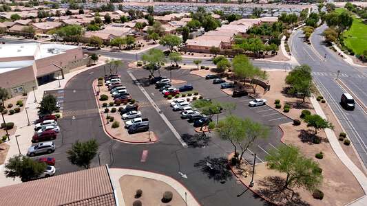 Maricopa Elementary School Parking Lot - Front in Maricopa
