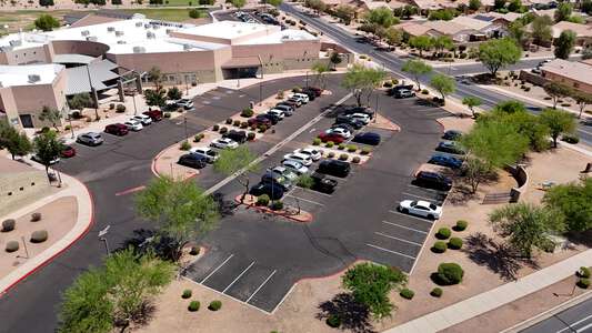 Maricopa Parking Lot - Front