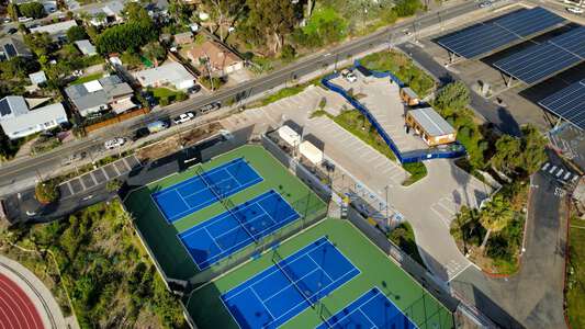 Parking Lot - Tennis Courts