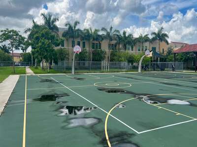 Dr. Toni Bilbao Preparatory Academy Outdoor Basketball Courts in Doral