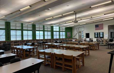 Lone Star Middle School Library in Nampa