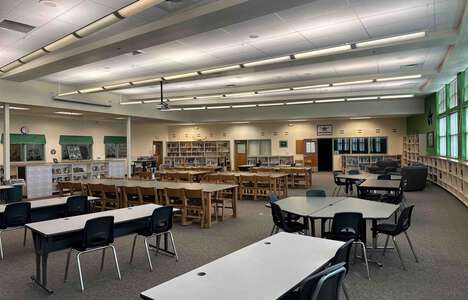 Lone Star Middle School Library in Nampa