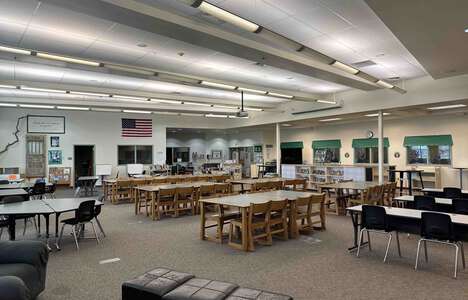 Lone Star Middle School Library in Nampa