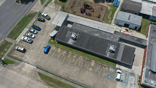 William Hart Elementary School Parking Lot in Gretna 2