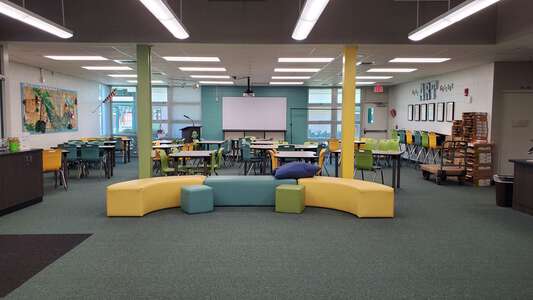 Mary Giella Elementary School Library in Spring Hill