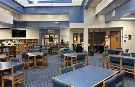 Tisinger Elementary School Library in Mesquite