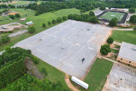 Twelve Oaks Stadium Parking Lot in Hampton