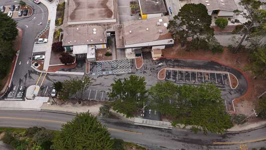 Monterey High School Parking Lot in Monterey