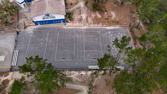 Walter Colton Middle School Blacktop / Basketball Courts 1 in Monterey 1