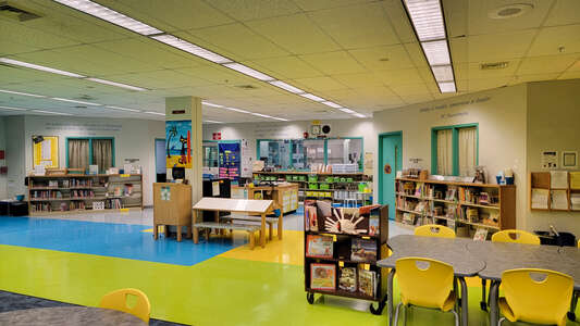 Griffin Elementary School Media Center in Cooper City