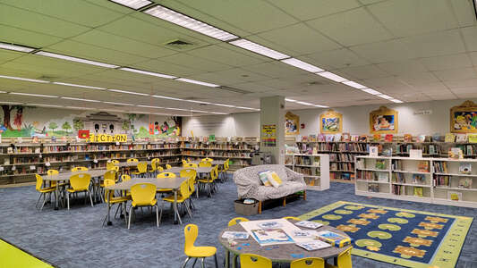 Griffin Elementary School Media Center in Cooper City