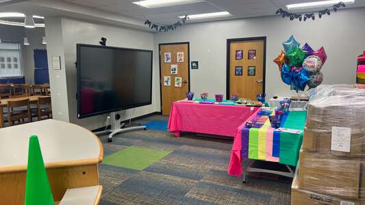 Greenbrier Elementary School Library in Baton Rouge