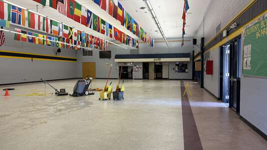 Sacajawea Middle School Cafeteria in Federal Way