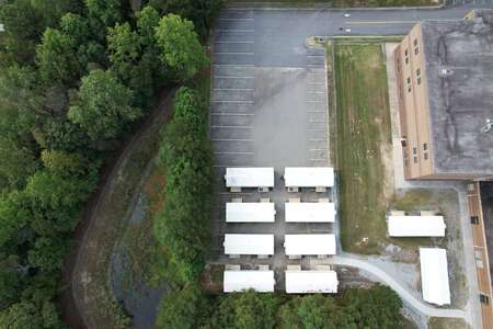Ivy Creek Elementary School Parking Lot - Rear in Buford