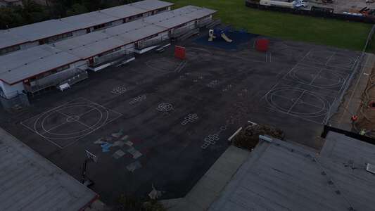 Chesterton Elementary School Outdoor Basketball Courts in San Diego