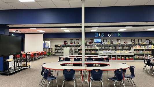 Jackson Elementary School Media Center in Lawrenceville