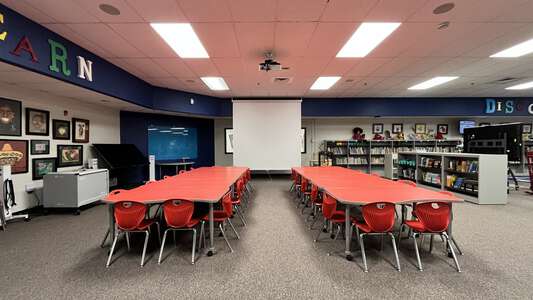 Jackson Elementary School Media Center in Lawrenceville