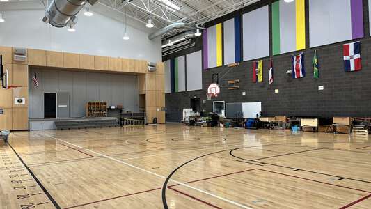 River Road Elementary School Gym in Eugene