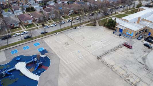 Solomon - Hannah G Solomon Elementary School Outdoor Basketball Courts in Chicago