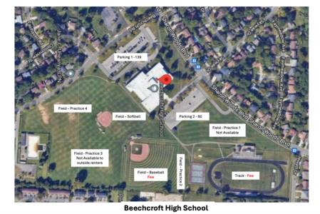 Beechcroft High School Tennis Courts in Columbus 3