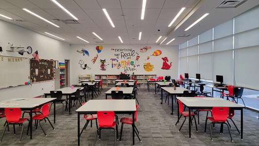 Ferron - William E. Elementary School Library in Las Vegas