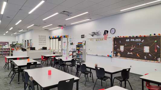 Ferron - William E. Elementary School Library in Las Vegas