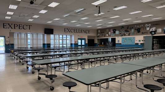 Centennial Middle School Cafeteria in Dade City