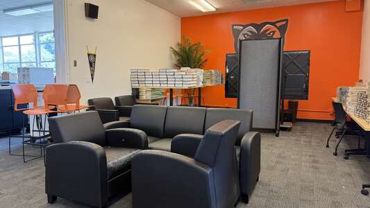 Orange High School Library in Orange