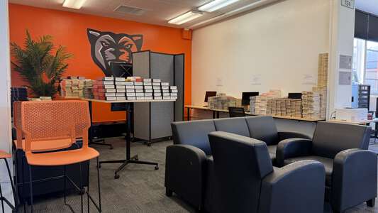 Orange High School Library in Orange