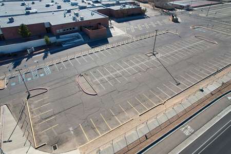 Cibola High School Parking Lot - Front in Albuquerque
