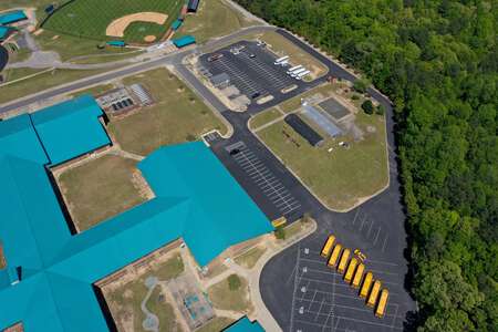 West Johnston High School Parking Lot - Staff Bottom in Benson
