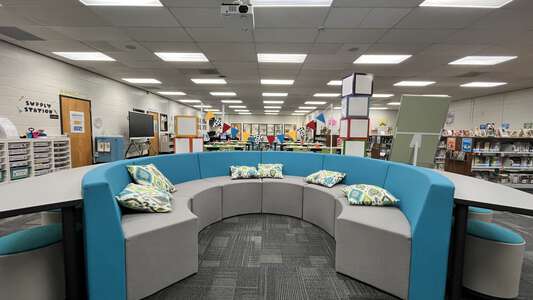 Suwanee Elementary School Media Center in Suwanee