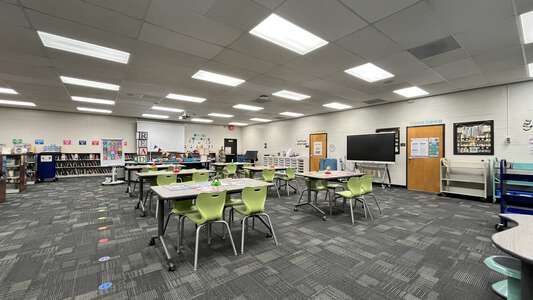 Suwanee Elementary School Media Center in Suwanee