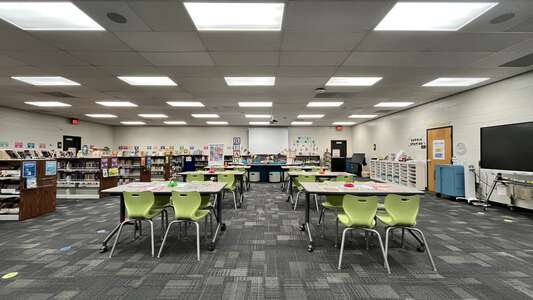 Suwanee Elementary School Media Center in Suwanee