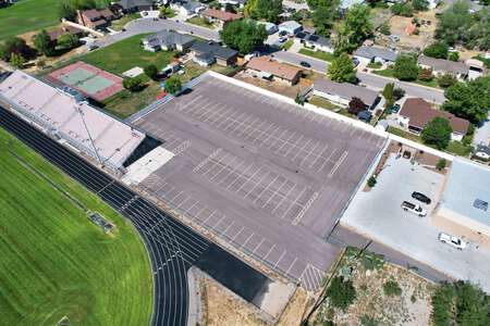 Grantsville High School Parking Lot - Main in Grantsville